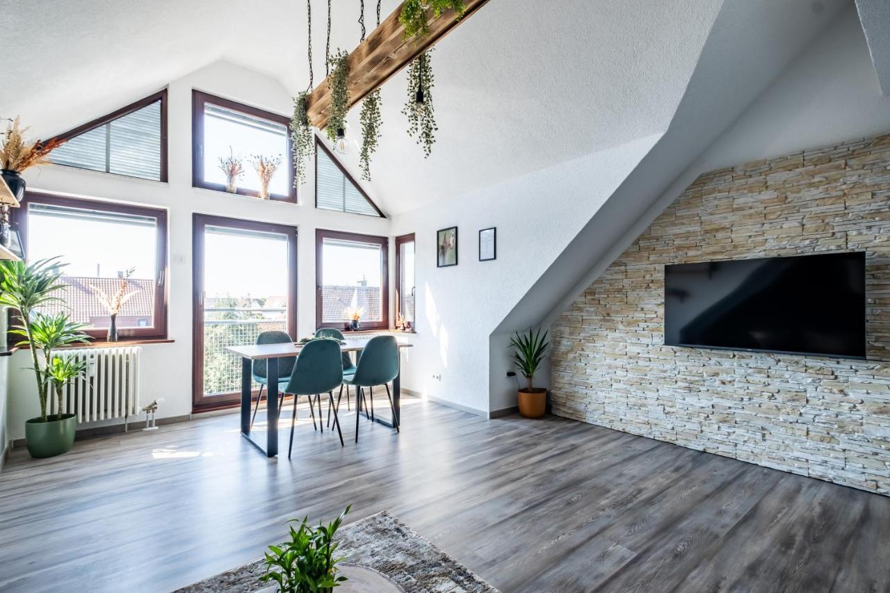 Nature Terminal Apartment - Unterwegs Zuhause Steinenbronn Екстериор снимка